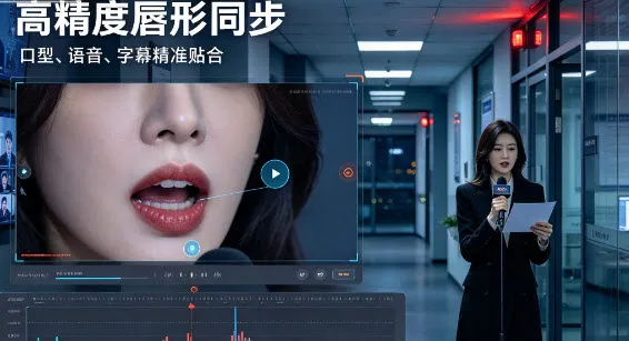 高精度唇形同步